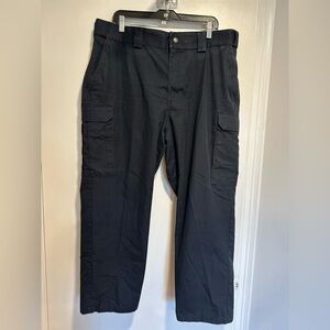 5.11 Tactical Series Pants Mens Sz:40 Black Taclite PDU utility Cargo Class B.